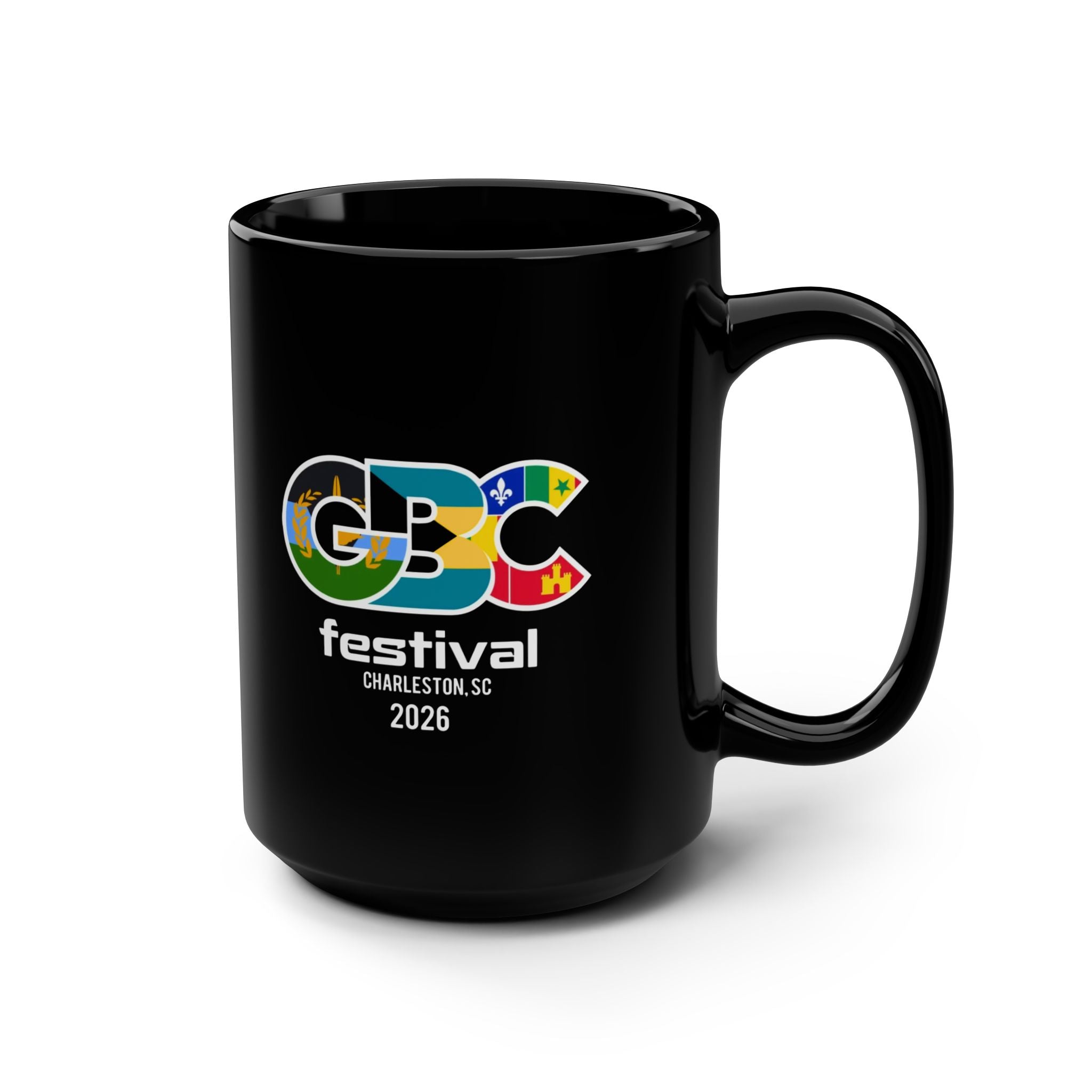 Mug - GBC Festival Charleston 2026 Black 15oz Mug